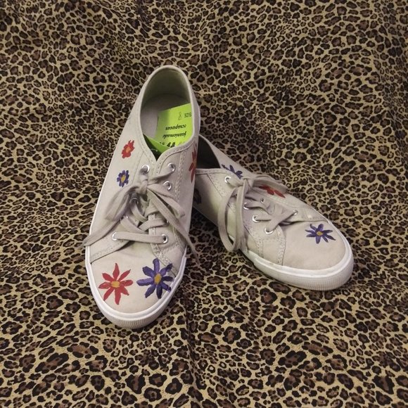 Old Navy Shoes - 1776 Size 8 Old Navy Upcycled Sneakers